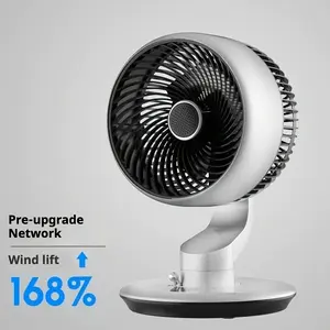 Rechargeable Desk Fan, USB Small Desktop Fan, Wall Mounted Fan Upgraded Vacuum Suction Cup Installation, Long Life, Silent Operation, for Home, Office, Bedroom, Kitchen