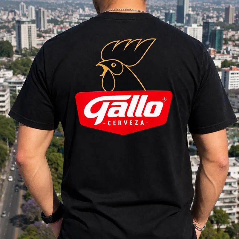 Guatemala Tshirt Gallo beer