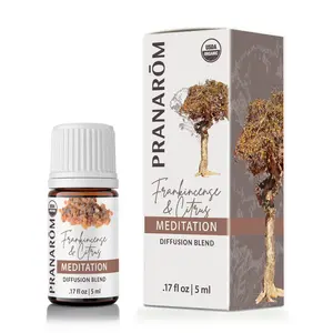 Pranarōm Meditation Essential Oil Diffusion Blend – Certified Organic | Bio