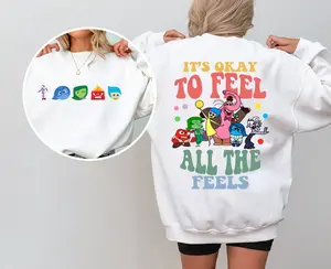 It's Okay To Feel All The Feels Shirt, Mental Health shirt, Inclusion Shirt, Speech Therapy Shirt, BCBA Shirt, Para Shirt