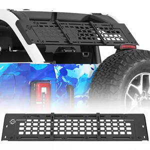Hooke Road Trunk MOLLE Panel Utility Rack for 2021-2026 Ford Bronco 4-Door Hardtop (Excluding Bronco Sport)