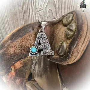 Western Initial Necklace