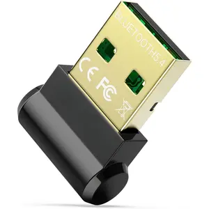 SQ-SID001 Bluetooth Adapter for Desktop PC: Plug & Play 5.4 USB Mini EDR Dongle Receiver & Transmitter for Laptop Computer Compatible with BT Headphones Keyboard Mouse Only Windows 11/10/8.1