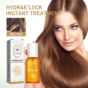 Jaysuing Morocco Nuts Oil Anti-Frizz Hair Essence Nourishing Hair Moisturizing Hair Smooth Styling Cream Powder Moisturizer Honey Haircare Moisture Repair Hydrate Hydrating