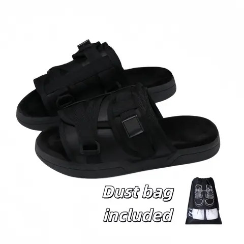 Unisex Western Non-Slip Flat Footwear - Velour Silk Upper, Soft Faux Fur Lining, Adjustable Wide/Narrow Strap, Memory Sole, Height-Boost Design, Gripped Rubber Outsole, Fur Slides Sports Sandals for Outdoor Use