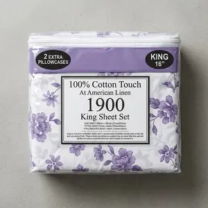6  pcs king sheet set