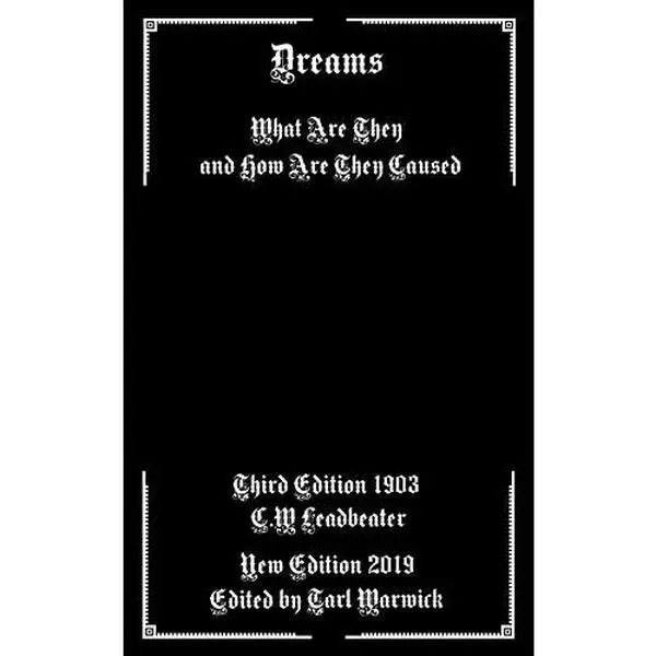 Dreams Psychology Book, What are They and How are They Caused, Paperback, New