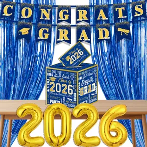 Graduation Party Decoration Set, 48pcs Advice Cards & Rose Design, Perfect Graduation Gifts for Class of 2026 Celebrations