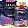 Totaria 27-in-1 Berberine Supplement with Ceylon Cinnamon, Milk Thistle for Immune, Better Figure, Liver & Gut Health, Vegan Supplements