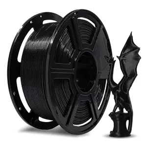 Flashforge Black  High Speed PLA Filament, 1.75mm, 500mm/s,  2.2lbs/Spool