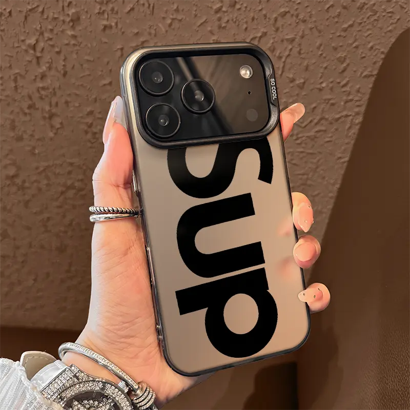 SUP Fashion Phone Case for iPhone17AIR 17PRO 16PRO 15PRO MAX  14 PLUS 13PRO 12 11PRO XS MAX X XR Samsung Galaxy S25 Ultra S24 S23 S22 Plus, Accessories, Smartphone