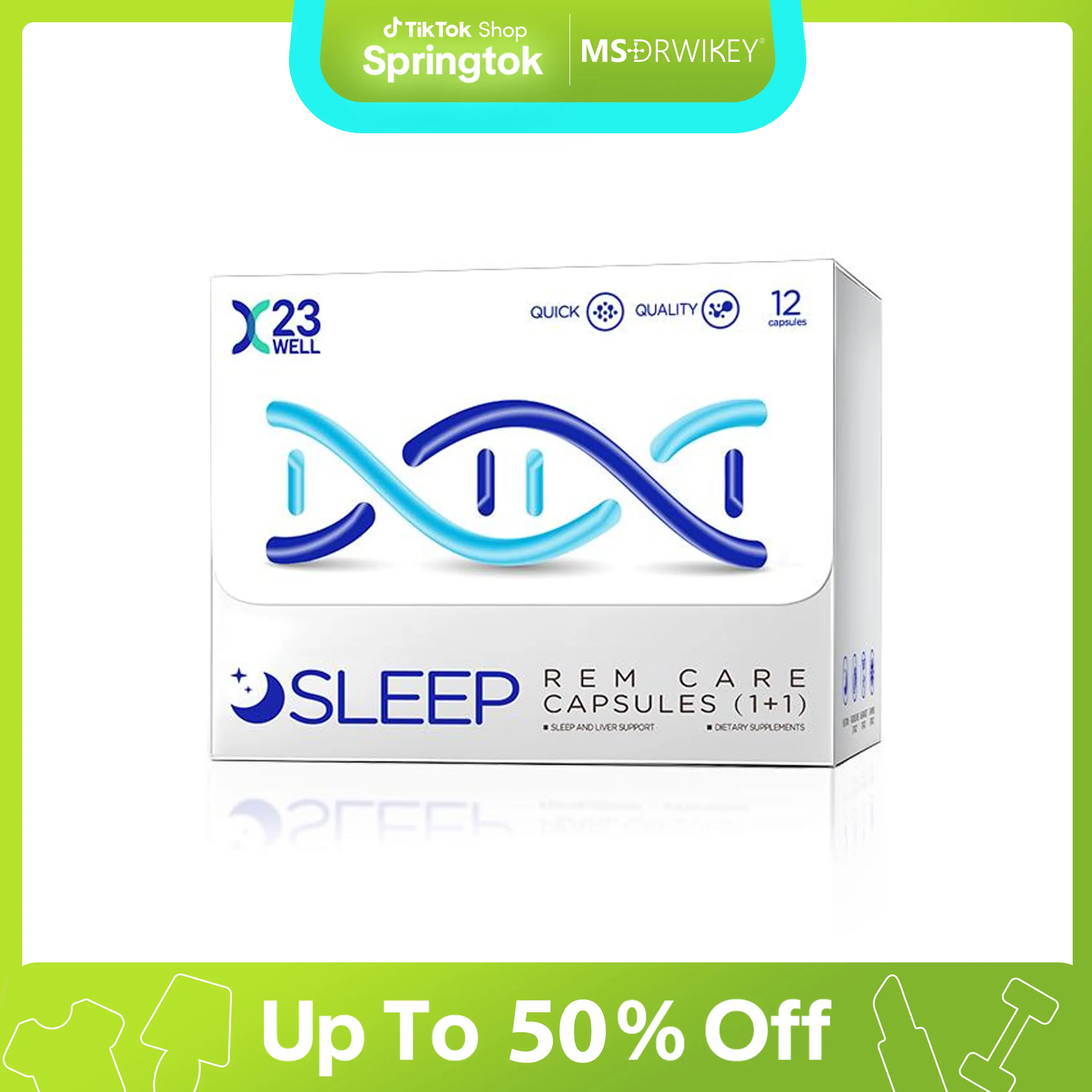 [GOOD SLEEP] 23WELL SLEEP REM CARE CAPSULES(1+1) 12capsules SY2