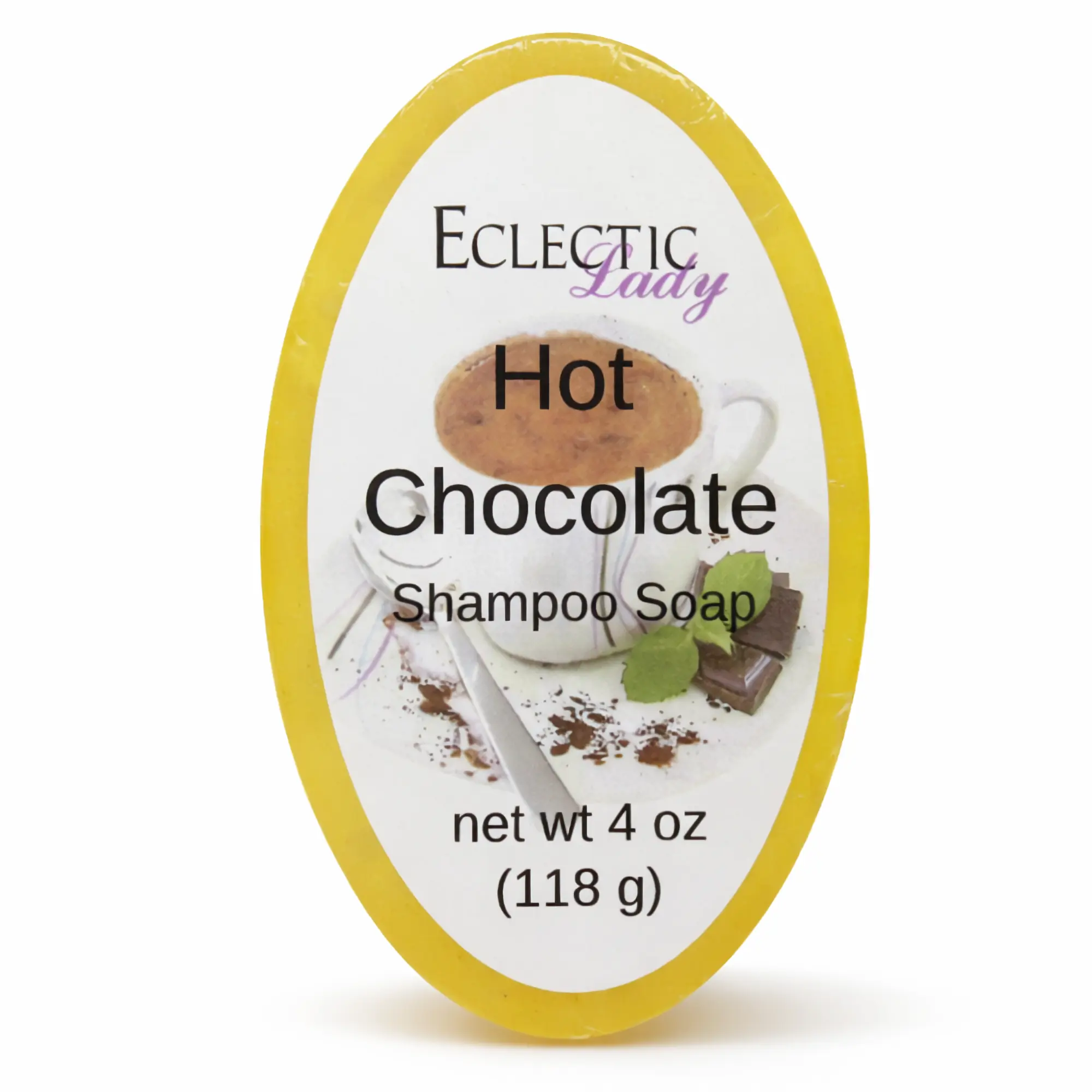 Hot Chocolate Handmade Shampoo Soap