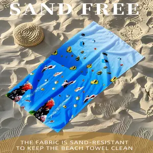 Quick-dry Bath Towel for Swimming, Absorbent and Non-Felting, Unisex Fitness Sports Adult Beach New Portable Spa Towel