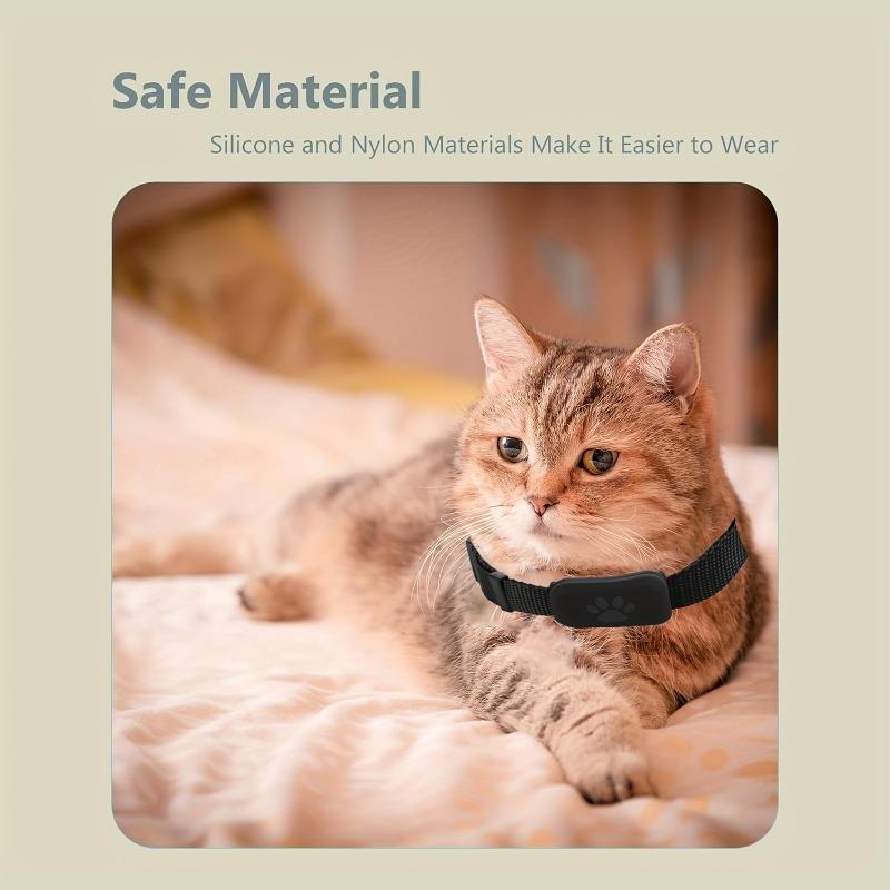 GPS Tracker for Cars & Pets - Mini Clear Design, Weatherproof Case, Works with Apple Find My (iOS Only),  IP67 Waterproof, Global Coverage Location Tracker reminder dog fence wireless Gps Tracking Detector Durable dog accessories reflective harness