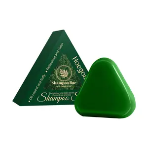 Handmade Triangle Shampoo Bar 120g | Herbal Ingredients, Deep Clean Scalp & Promote Hair Growth