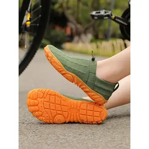 Unisex sporty barefoot shoes-breathable, comfortable outdoor walking shoes; minimalist outdoor sports shoes for beach travel, hiking, and cycling