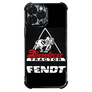Phone Case: 1 Amazing Fendt Dieselross Tractor Phone Case Electroplating Process Protective Cover with Reinforced Cushioning And Collision Prevention Suitable for iPhone 17 16 15 14 13 Pro Max Cover