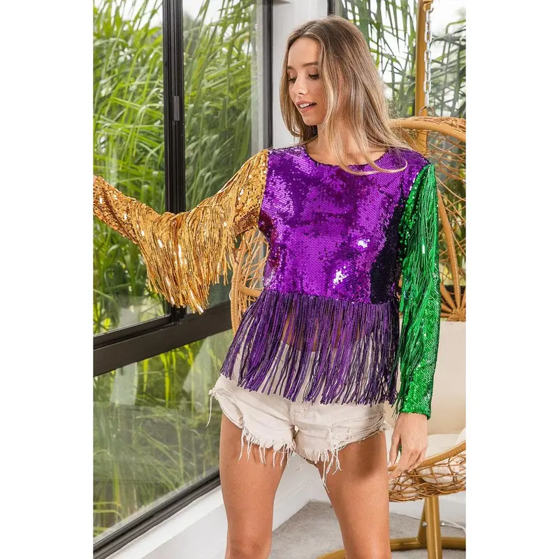 sequin top manon - TikTok Shop