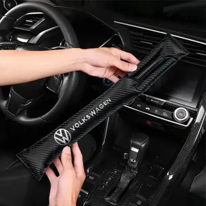 Seat Gap Filler Pads – PU Leather, Leak-Proof Car Styling Accessories for Volkswagen VW GTI Golf 5 6 7 Mk4 Mk5 Mk6 Polo Passat B5 B6 B7 Scirocco Jetta Tiguan CC Touareg Beetle Rline R Touran Bora