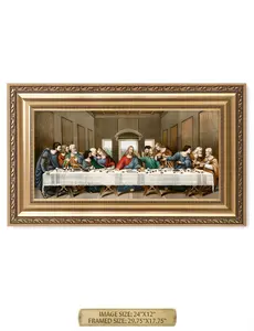DECORARTS-The Last Supper, Leonardo Da Vinci Classic Art Reproductions. Giclee Canvas Prints Wall Art For Home Decor Poster Painting