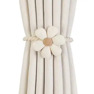 Magnetic Curtain Tiebacks, Creative Bedroom & Living Room Window Decor, Modern Design Home Decoration Accessories, Easy Install Curtain