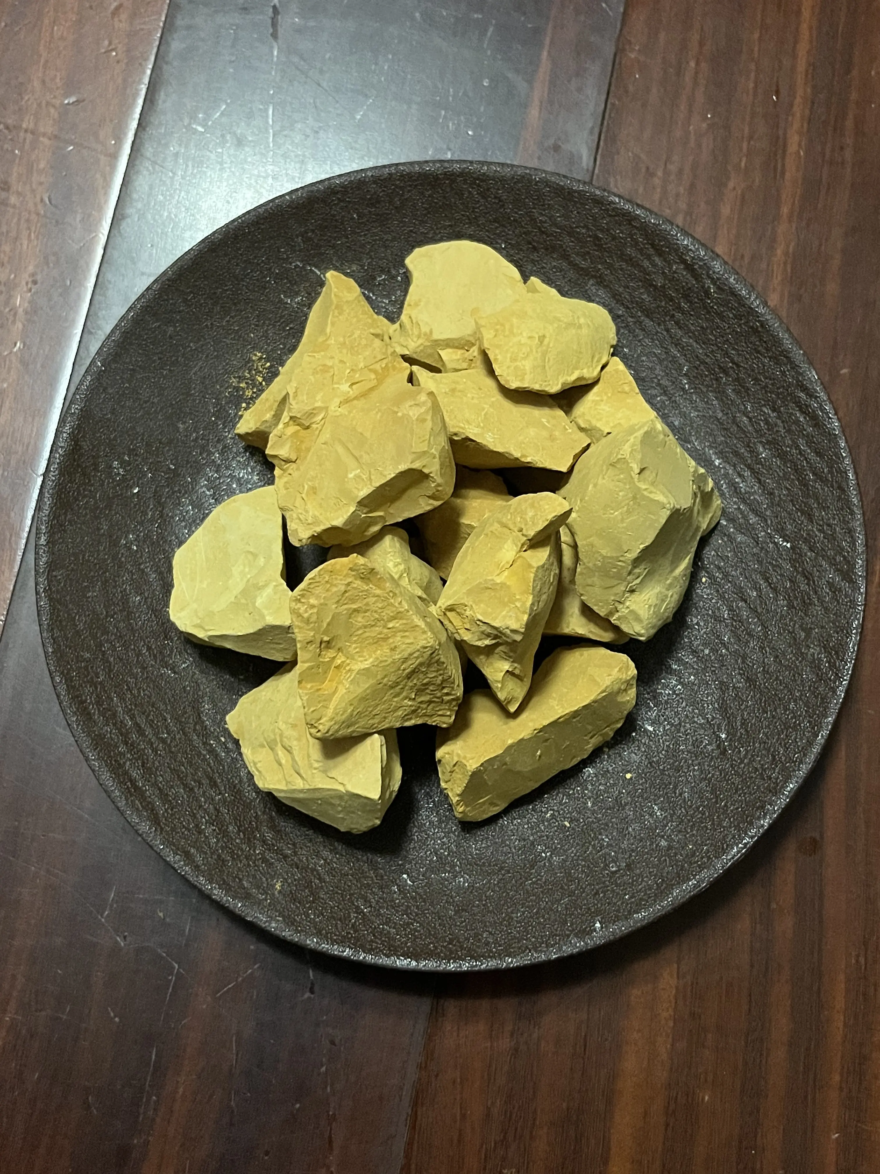 Edible Natural Golden Kaolin Clay Pure Earth Treasure Additive Free,7oz(200g)