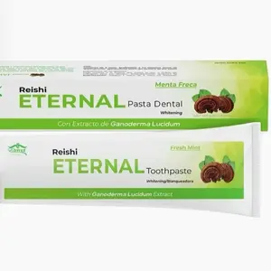 Reishi Eternal Whitening Toothpaste with Ganoderma Lucidum Extract Fresh Mint Menta Fresca 2.5 oz