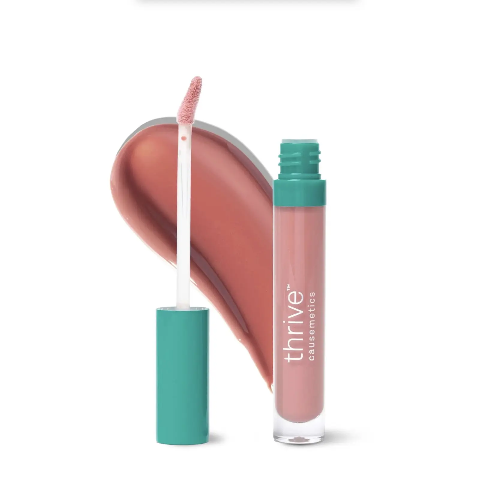 Thrive Causemetics Sheer Strength Lip-Plumping Peptide Gloss High-Shine Hydrating & Moisturizing Thrive Causemetics Sheer Strength Lip-Plumping Peptide Gloss High-Shine Hydrating & Moisturizing