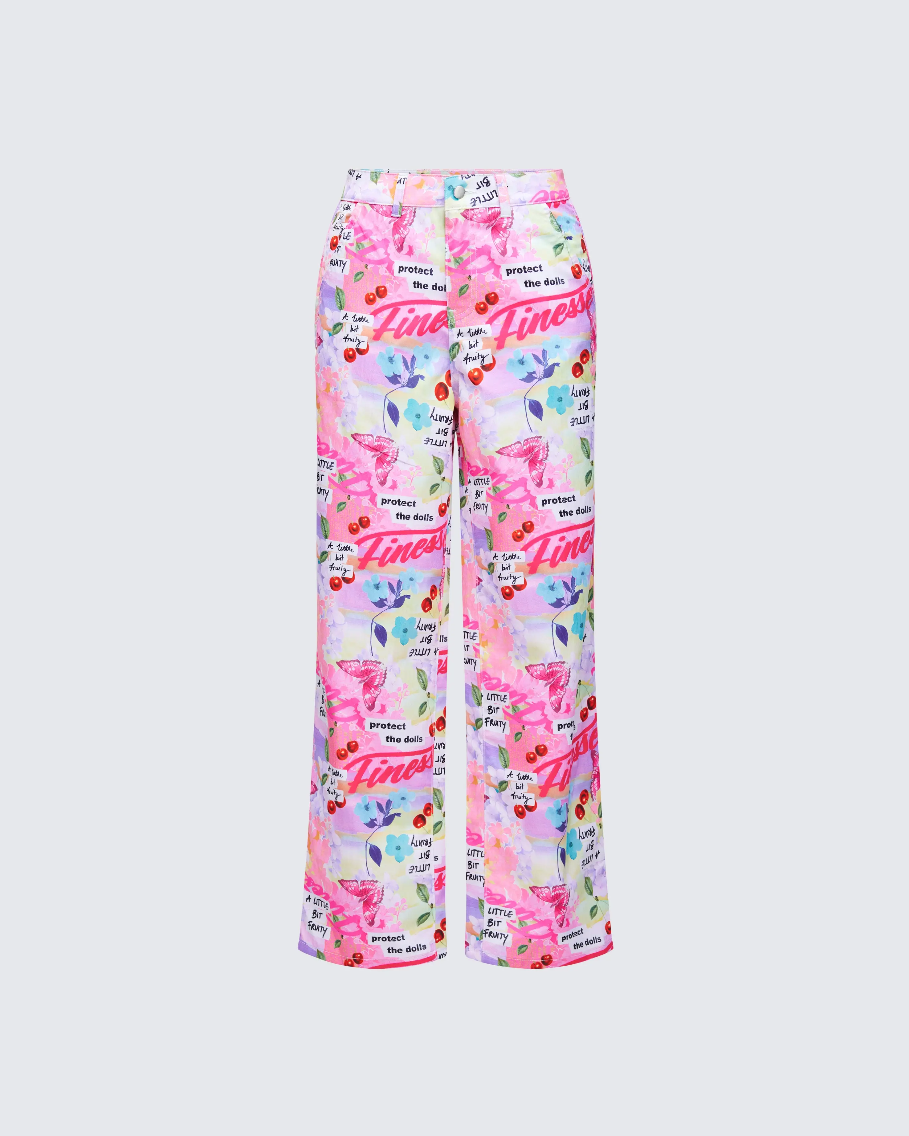 Tove Multi Printed Twill Pant