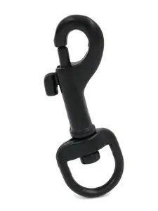 1/2 Inch Rotating Eye Bolt Snap Trigger Hook Clip, 6pcs, Solid Pattern, Traditional Style, All Seasons, No Ca Prop 65