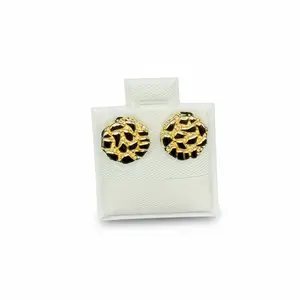 Nugget stud earrings