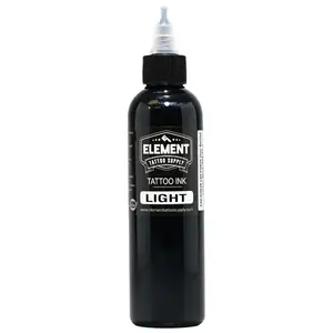 Element Tattoo Light Greywash Ink 8oz For Professional Body Art Vegan Long-Lasting Shading