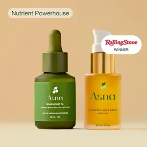 Amla BioVeda Beard Oil + 3-IN-1 Hair Oil