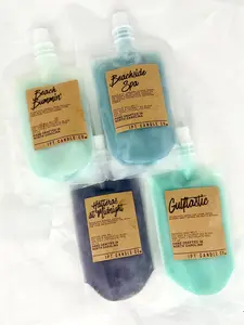 Sampler Pack - Beach Scents - 4 3.5 oz Squeeze Wax Sample