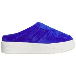 adidas Rivalry Mule Lucid Blue Off White Women's Fashion Slippers New