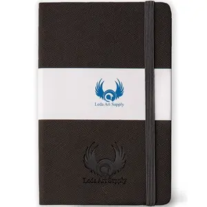 Leda Art Small Drawing Sketchbook For Artists, 160 Blank Pages, Acid Free Premium Paper for Marker Watercolour Pencil Mixed Media, Ideal For Artists.