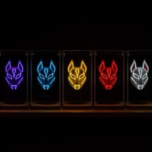 Japanese Fox LED Halloween Mask