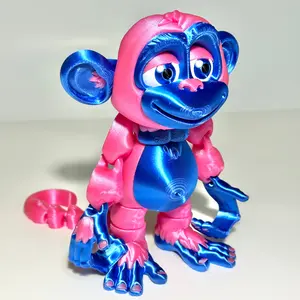 Giant Flexi Monkey - 3D Printed Articulating Figure