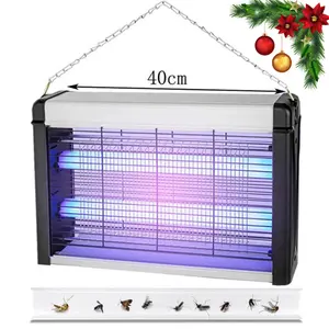 Nw 3Lbs Bug Zapper Indoor 20W Electric Insect Killer with 2800V Grid Fly Zapper Mosquito Trap UVA Light Mosquito Repellent for Home Kitchen Bedroom 40cm