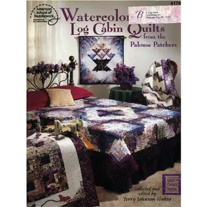 USED-Watercolor Log Cabin Quilts from the Palouse Patchers (Paperback)