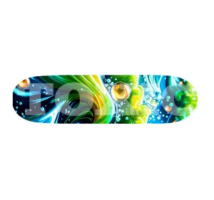 Toxic ONE Custom Skateboard Deck - Customizable Design, Lightweight Construction, Ideal for Skateboarding