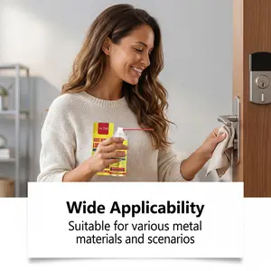 Multi-Purpose Metal Cleaning Spray for Household Tools and Hardware, Surface Cleaner for Rust Stains and Dirt, 100ml / 3.38 fl oz