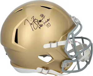 Tim Brown Notre Dame Fighting Irish Autographed Riddell Speed Replica Helmet with "Heisman 87" Inscription - Fanatics Authentic Certified