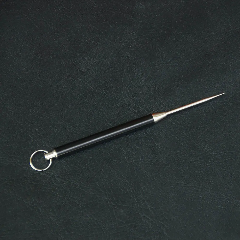 [4512 People Praise] Portable Telescopic Push-Pull Elastic Titanium Alloy Toothpick Outdoor Portable Toothpick Stainless Steel
