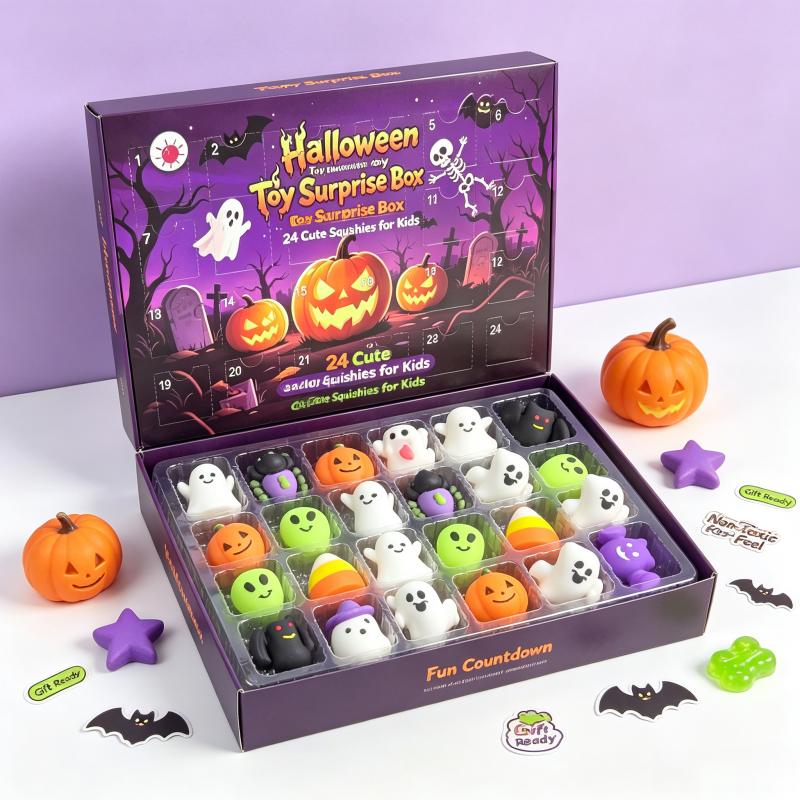 Cute holiday mini squishy toys