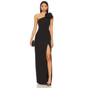 Lovers and Friends Petra Gown in Black