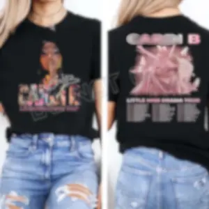 Cardi Little Miss Drama Tour 2026, T-Shirt unisex tee