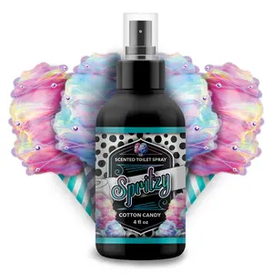 Spritzy - Cotton Candy - Spritz and Go Scented Bathroom & Toilet Spray Fragrance