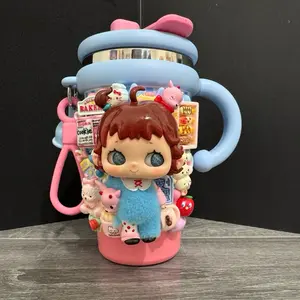 Steinless steel cup/ decoden cream